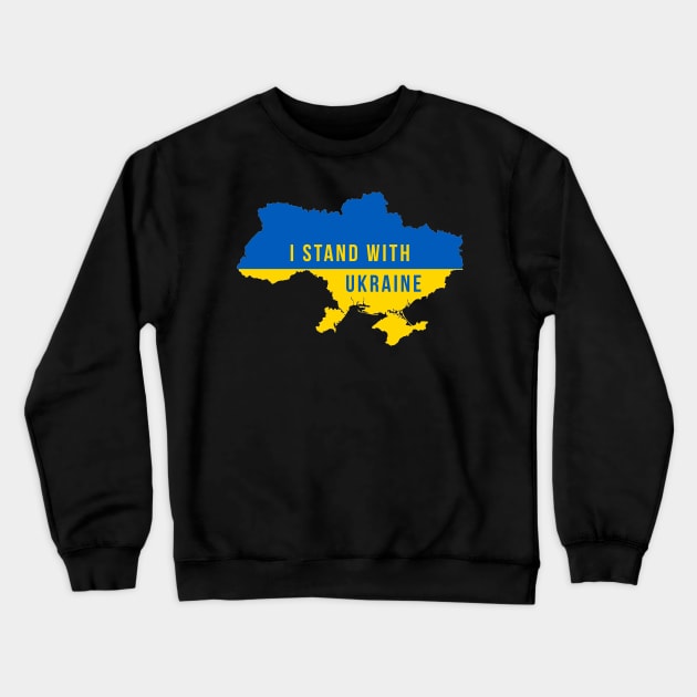 i stand with ukraine Crewneck Sweatshirt by KayBar27
